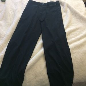 black versace dress pants